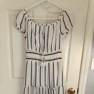 American Eagle Striped Beach Dress